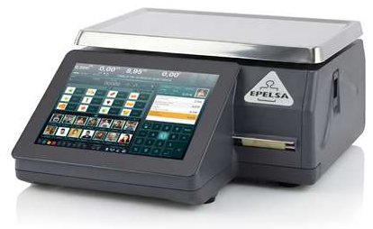 Balanza EPELSA TouchScale XS e10RL · batería externa